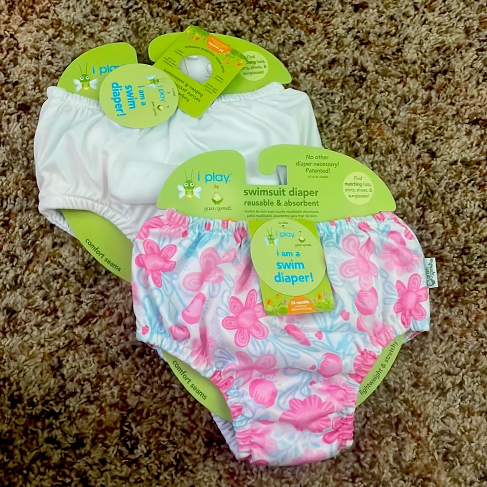 Baby girl swim diapers